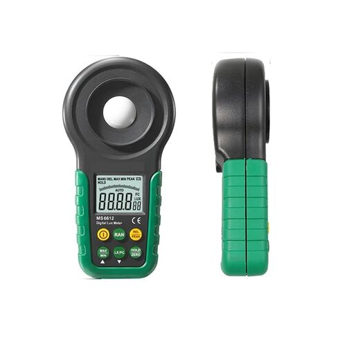 مقياس Luxmeter الرقمي 200,000 متعدد الوظائف مقياس إضاءة لوكس اختبار الأطياف المدى التلقائي الذروة دقة عالية in Kuwait
