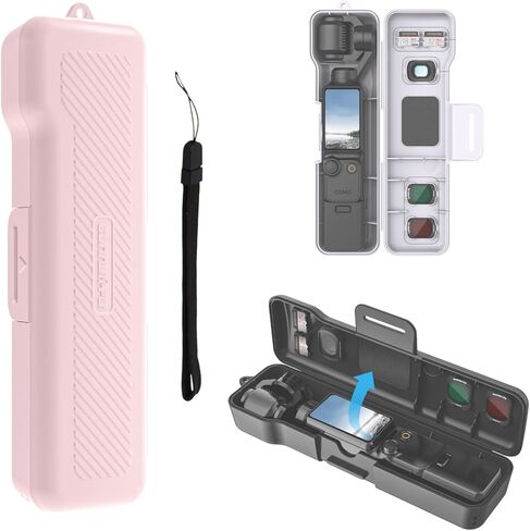 حافظة واقية لـ DJI Osmo Pocket 4، غطاء واقٍ لمرشح الذاكرة لتخزين 2 فتحات لبطاقة التخزين لـ DJI Osmo Pocket 4 (أخضر) in Kuwait