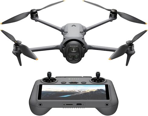 DJI Mavic 4 Pro Drone with DJI RC 2, Flagship Tri-Camera Drone with 100MP 4/3 CMOS Hasselblad Camera, for Professionals, 30km/18.6mi Video Transmission, 51-Min Max Flight Time (Renewed) in Saudi Arabia