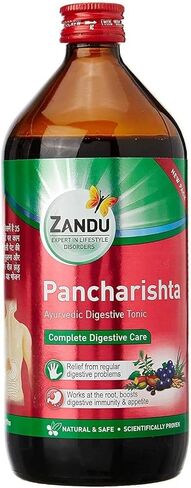 Golden Drops Ayurvedic Digestive Health Tonic Zandu Pancharishta 450 ml Pack of 2 in Kuwait