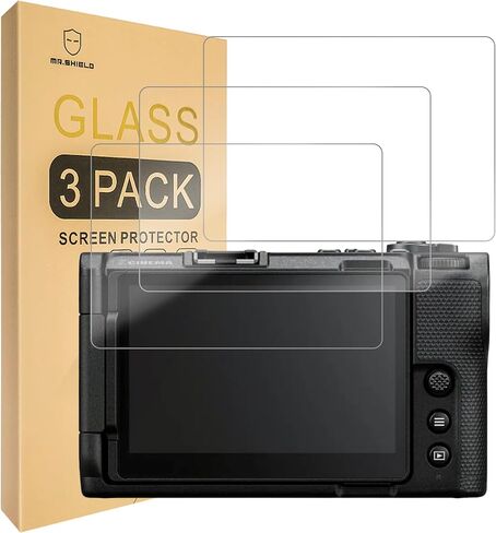 Mr.Shield Screen Protector compatible with Nikon ZR Z R/RED Z Cinema [Tempered Glass] [3-PACK] [Japan Glass with 9H Hardness] in Kuwait