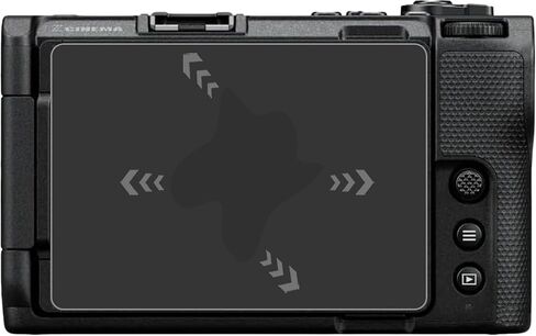 Mr.Shield Screen Protector compatible with Nikon ZR Z R/RED Z Cinema [Tempered Glass] [3-PACK] [Japan Glass with 9H Hardness] in Kuwait