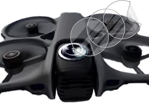 طبقة واقية للعدسة لـ DJI Avata 360، طبقة واقية عالية الدقة 4H طبقة واقية للعدسة، سهلة التركيب، مضادة للخدش، جودة HD، (3 عبوات) in Kuwait