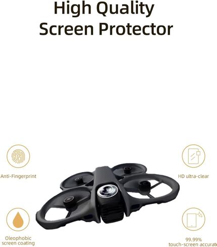 طبقة واقية للعدسة لـ DJI Avata 360، طبقة واقية عالية الدقة 4H طبقة واقية للعدسة، سهلة التركيب، مضادة للخدش، جودة HD، (3 عبوات) in Kuwait