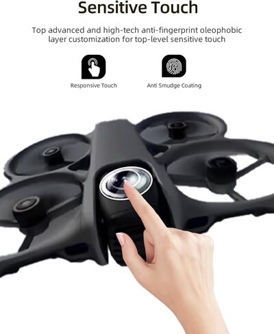 طبقة واقية للعدسة لـ DJI Avata 360، طبقة واقية عالية الدقة 4H طبقة واقية للعدسة، سهلة التركيب، مضادة للخدش، جودة HD، (3 عبوات) in Kuwait