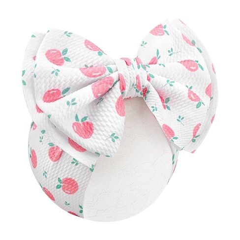 7 ''الأقواس الوردي للطفل الفتيات الفراولة فتاة Headbands الطفل القوس الفاكهة وتتسابق إكسسوارات الشعر لحديثي الولادة الرضع طفل الملابس in Kuwait