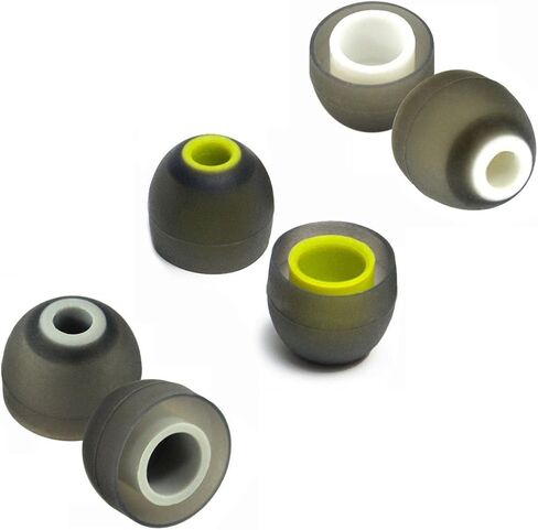 مجموعة زعانف أطراف الأذن لـ JayBird x4 x3 x2 خطافات الأذن أطراف جناح الأذن حزمة ملحقات خطافات الأذن سماعات أذن ناعمة من السيليكون قابلة للغسل 12 قطعة في صندوق. (أسود) in Kuwait