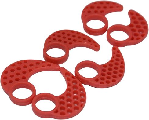 مجموعة زعانف أطراف الأذن لـ JayBird x4 x3 x2 خطافات الأذن أطراف جناح الأذن حزمة ملحقات خطافات الأذن سماعات أذن ناعمة من السيليكون قابلة للغسل 12 قطعة في صندوق. (أسود) in Kuwait
