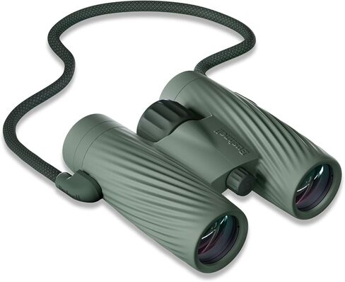 Bushnell A3 8x32 Compact Binoculars for Adults & Kids, Waterproof, Fogproof, 8X Magnification, Fully Multi-Coated Lenses & Rubber Armor - Folkstone Gray in Kuwait