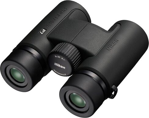 مجموعة مناظير نيكون PROSTAFF P7 8x30 مقاومة للماء وعازلة للضباب ومغطاة بالسقف مع حزام تعليق ProStaff وحزام مجهر + مجموعة تنظيف + حزام عائم in Kuwait