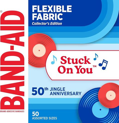 ضمادات قماشية مرنة من Band-Aid مقاس واحد (2.54 سم) 100 ea in Kuwait