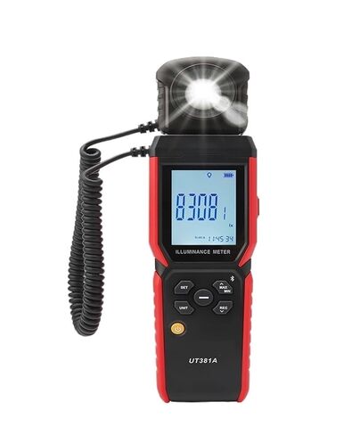 مقياس الإضاءة UT381A 400000 Lx سبليت للتدوير تصميم لوكس متر مقياس الضوء الرقمي مقياس الضوء in Kuwait