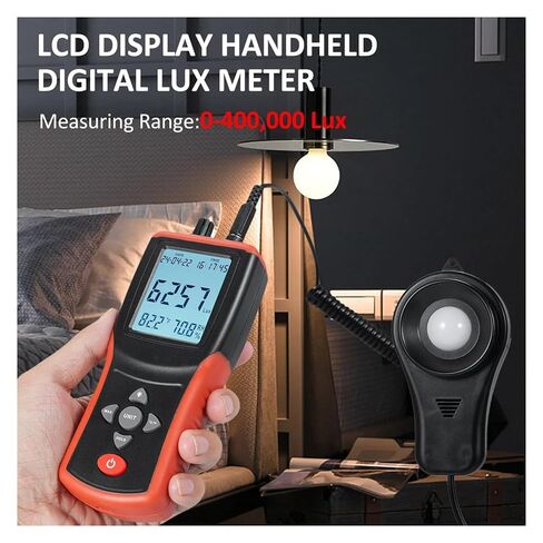 TL-603 Digital Professional 400000 Lux Meter Handheld Light Meter High Accuracy Lux/FC Measure Luxmeter Illuminometer Photomete in Kuwait