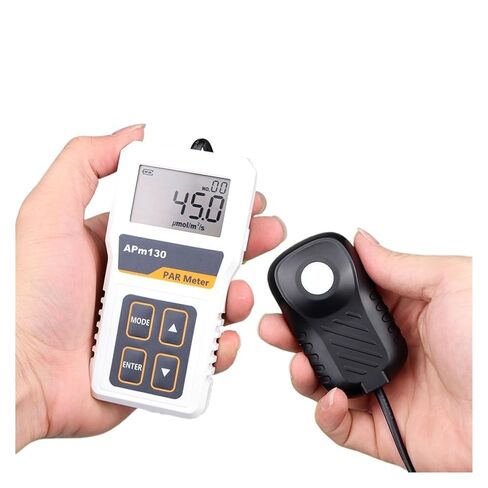 APM130 الرقمية ضوء مقياس الطاقة الاسمية متر عالية الدقة اختبار شدة الضوء قياس PPFD للنباتات الدفيئة in Kuwait