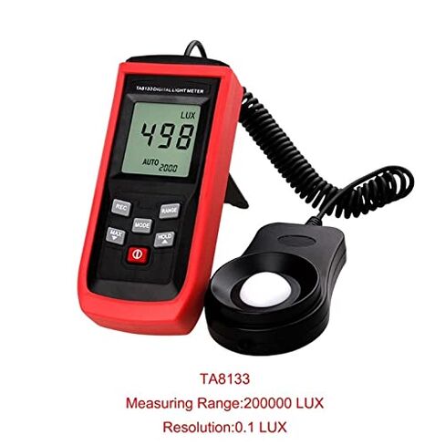 مقياس الإضاءة الرقمي Luxmeter 200000Lux Lux/FC مقياس الإضاءة، مقياس اللمعان in Kuwait