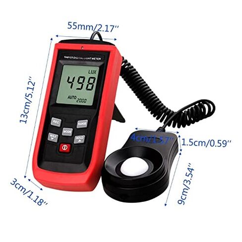مقياس الإضاءة الرقمي Luxmeter 200000Lux Lux/FC مقياس الإضاءة، مقياس اللمعان in Kuwait