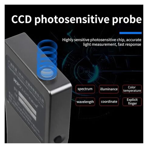 مصباح LED درجة حرارة اللون، سعة اللون ومقياس الإضاءة، مقياس لوكس، مقياس الطيف CCD in Kuwait