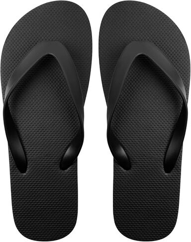 Aomig Flip Flops for Women Men, Rubber Platform Flip Flops, Lightweight Comfortable Non-slip Beach Walking Thong Sandals in Kuwait