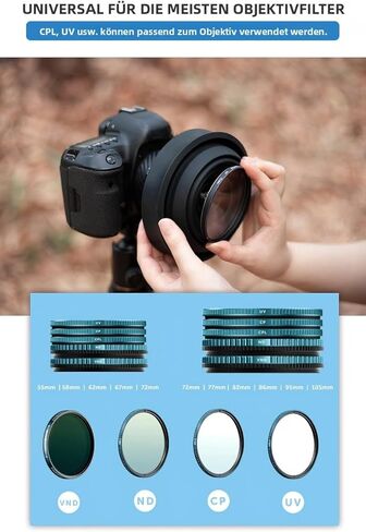 Universal Len-s Folding Hood Anti-Reflective Silicone Hood for DSLR Camera Photography Equipment Accessories (S Size 2 PCS) in Saudi Arabia