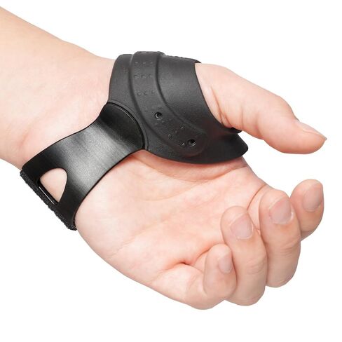 Velpeau Flexible CMC Thumb Brace - Soft Rubber Thumb Splint for Arthritis Pain and Support, Comfort Cool Thumb CMC Restriction Splint, Thumb Stabilizer for CMC Joint for Women and Men (Left Hand - M) in Saudi Arabia