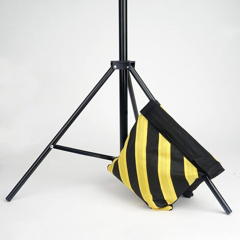 Balsa Circle 4 pcs Black and Yellow Heavy Duty Sand Weight Saddle Bags for Photo Video Backdrops Studio Stands - Wedding Ceremony in Kuwait