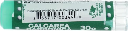 OLLOIS Calcarea Carbonica 30c Organic, Lactose-Free Homeopathic Medicine, 80 Pellets (Pack of 1) in Kuwait