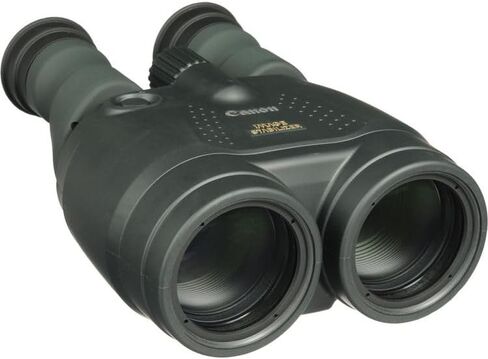 Canon 15x50 عبارة عن حزمة مناظير مثبتة للصور في جميع الأحوال الجوية | تكبير 15x، تثبيت بصري للصورة ومقاومة للطقس | للحياة البرية والخارجية (4625A002) + حزام الأمان + حقيبة السفر + المزيد in Kuwait