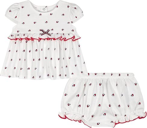 Baby Girls' 2-piece Top and Shorts Set in Kuwait