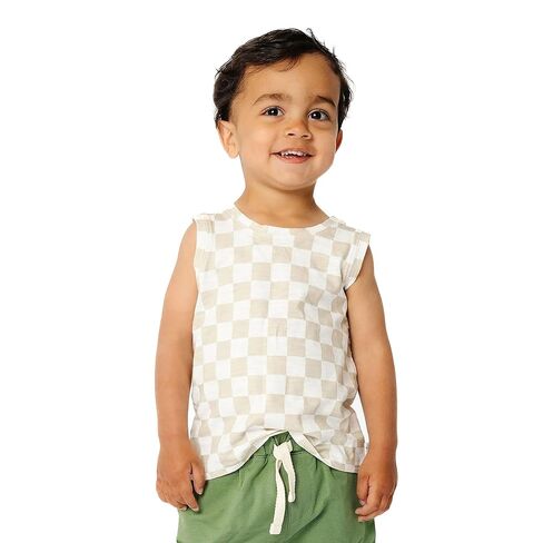Copper Pearl Tank Top: Soft Cotton Crewneck Baby and Toddler Tank Tops, Gender-Neutral Baby Summer Clothes Staple - Baby Tank Top Made from Premium Knit Fabric - Brooks, 5T in Saudi Arabia