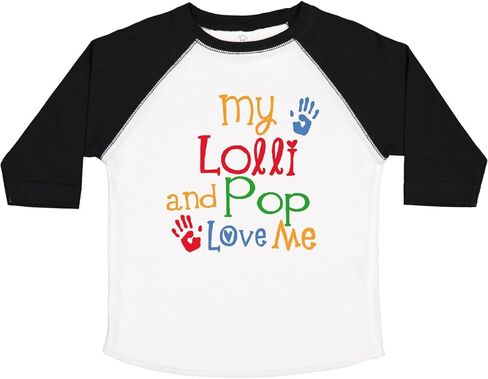 inktastic My Lolli and Pop Love Me Grandchild Toddler T-Shirt in Kuwait