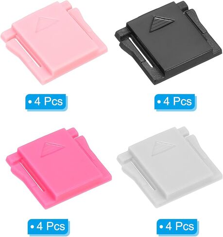 Universal Camera Hot Shoe Cover Cap, 12 Pack Hot Shoe Cap Hot Shoe Protector Plastic Suitable for Nikon for Fujifilm for Pentax DSLR/SLR Camera, Pink Black Red Grey in Kuwait