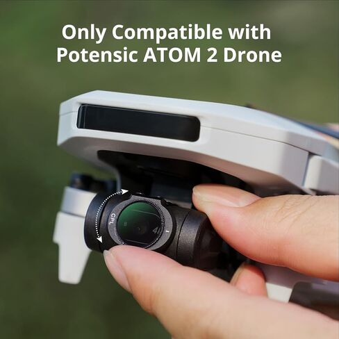 Potensic CPL Filter Compatible with Atom 2, Only for F1.8 Aperture, Drone Lens Accessory in Kuwait