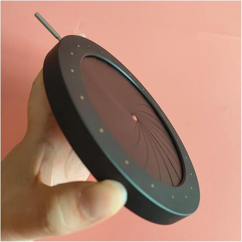 Mechanical Iris Diaphragm Adjustable Aperture 6mm-98mm Outer Diameter 130mm for Microscope Camera Adapter Monitor Condenser in Kuwait