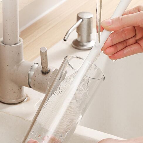 Long Handle Cleaning Cup Brush Household Multifunctional Suitable for Cups Mixing Brush Bottles Glassware in Kuwait