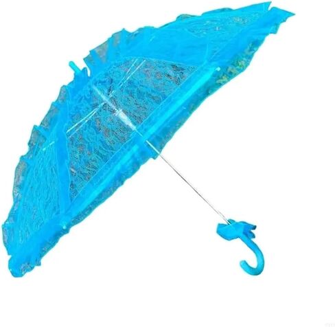 Wedding Lace Parasol Women Lace Protective Parasol with Flower Pattern for Various Formal Occasion Photo Accessory in Saudi Arabia