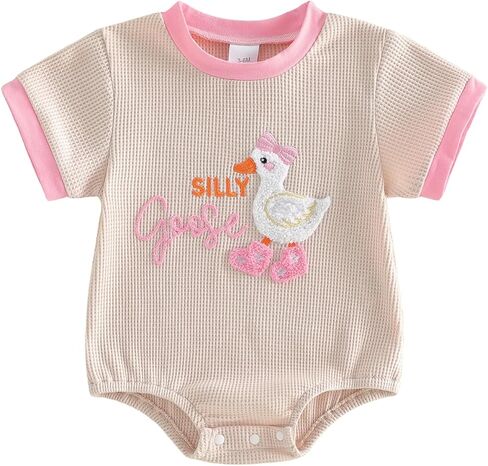 Newborn Baby Girl Boy Western Clothes Waffle Cow Summer Romper Short Sleeve Bodysuit Cowboy Country Clothes in Saudi Arabia
