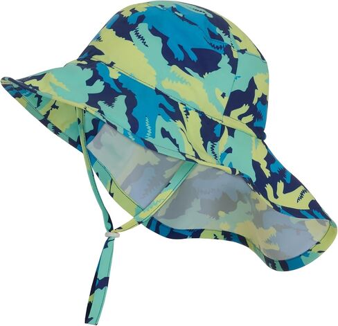 Saint Eve Kids Sun Hat - Wide Brim UPF 50+ Hats for Girls & Boys - Lightweight Fabric, Adjustable Fit with Neck Flap in Saudi Arabia