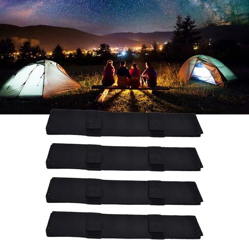 flexman 4Pcs Sandbag Tent Weights Bags, Oxford Cloth Umbrella Sandbag, Portable Round Sandbags for Tent, Camping Awning, Sports Umbrella, Trampoline in Kuwait