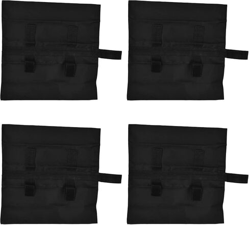 flexman 4Pcs Sandbag Tent Weights Bags, Oxford Cloth Umbrella Sandbag, Portable Round Sandbags for Tent, Camping Awning, Sports Umbrella, Trampoline in Kuwait
