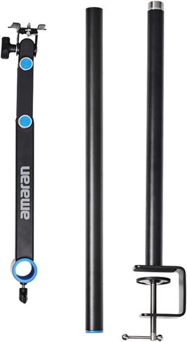 Amaran Verge Max Kit (US) with Multi-Control Options and Amaran Verge Stand Adapter-Black Bundle (5 Items) in Kuwait