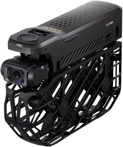 HOVERAir X1 PROMAX 8K Self-Flying Drone: Pocket AI Tracking Action Camera, 4K 120fps, 1/1.3" CMOS, 26mph Follow Speed, 64GB Storage, 2 Battery Bundle with Charging Hub & Case/Combo in Kuwait