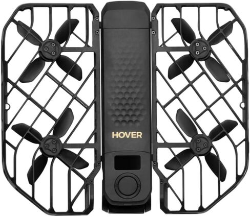 HOVERAir X1 PROMAX 8K Self-Flying Drone: Pocket AI Tracking Action Camera, 4K 120fps, 1/1.3" CMOS, 26mph Follow Speed, 64GB Storage, 2 Battery Bundle with Charging Hub & Case/Combo in Kuwait