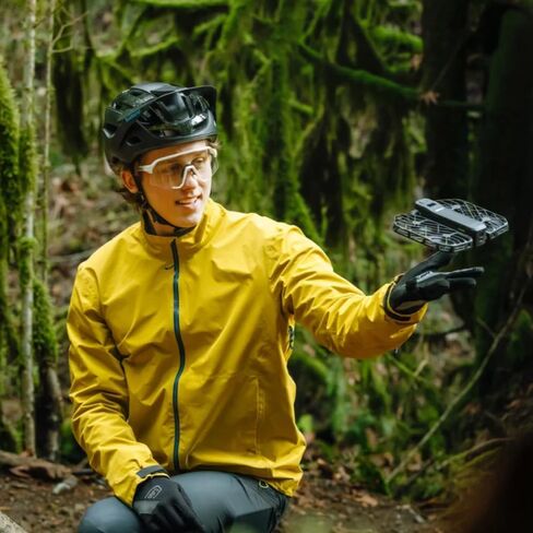 HOVERAir X1 PROMAX 8K Self-Flying Drone: Pocket AI Tracking Action Camera, 4K 120fps, 1/1.3" CMOS, 26mph Follow Speed, 64GB Storage, 2 Battery Bundle with Charging Hub & Case/Combo in Kuwait