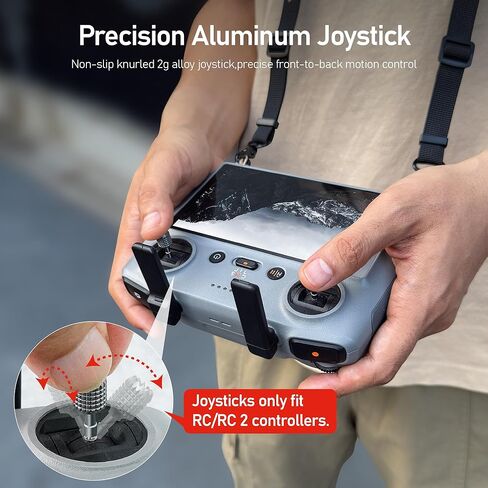 حبل تحكم عن بعد من CYNOVA لـ DJI RC 2 وRC Pro، حزام رقبة Mini 5 Pro، متوافق مع Mini 4 Pro/Mini 3 / DJI Flip/Mavic 4 Pro/Air 3S، ملحقات وحدة التحكم بالطائرة بدون طيار in Kuwait