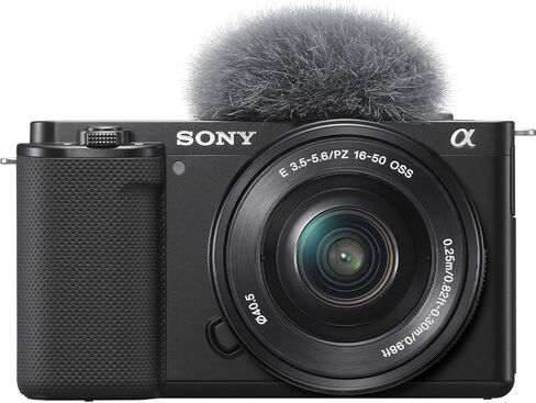 كاميرا Sony ZV-E10 بدون مرآة مع عدسة Sony E PZ مقاس 16-50 مم F/3.5-5.6 OSS + ذاكرة 64 جيجابايت + حامل ثلاثي عنكبوت + حقيبة كاميرا + حامل ثلاثي + قارئ بطاقات + بطارية إضافية + المزيد (حزمة 27 قطعة) (متجددة) in Kuwait