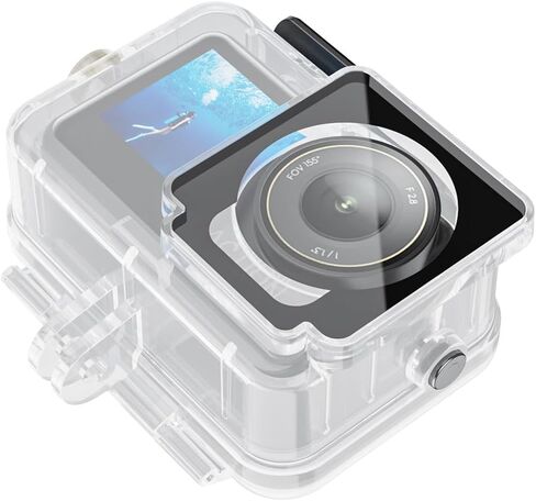 Sea frogs Waterproof Camera Housing Compatible with DJI Osmo Action 4/5 Pro/6, 40M/130FT Diving Underwater Case Suit for Action 4/5 PRO/ 6 (Without the Camera) in Kuwait