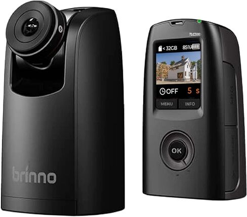كاميرا Brinno Time Lapse BCC300-M - موقع عمل البناء الخارجي، النبات، كاميرا Time Lapse - شاشة LCD، عمر بطارية ممتد، مقاومة للماء IPX4، مثبتة على الحائط in Saudi Arabia