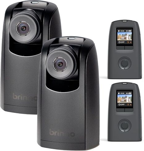 Brinno Time Lapse Camera BCC300-M - Outdoor Construction Jobsite, Plant, Weather Timelapse Camera - LCD Screen, Extended Battery Life, IPX4 Water-Resistant, Wall Mount in Saudi Arabia