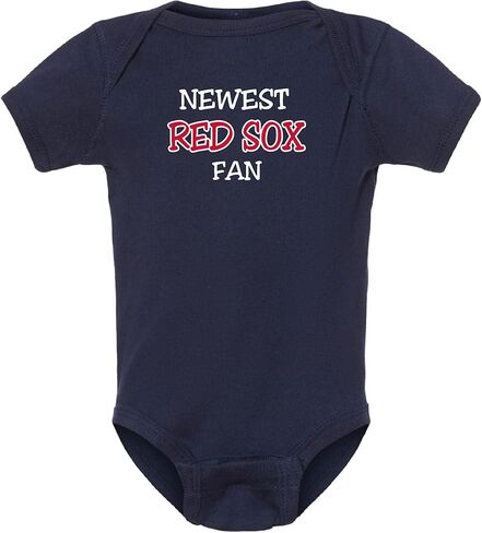 أحدث ملابس Red Sox Fan اللطيفة للأطفال من Curiositees - باللون الأزرق الداكن in Kuwait