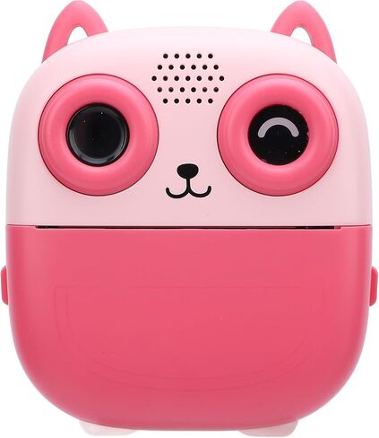 Fabater Instant Camera, 48MP 1080P Thermal Printing 2.4 Inch Screen 6X Zoom Portable Travel Kids Camera, Instant Print with Type C Charging 1300mAh Battery Music Games for Boys (Blue) in Kuwait